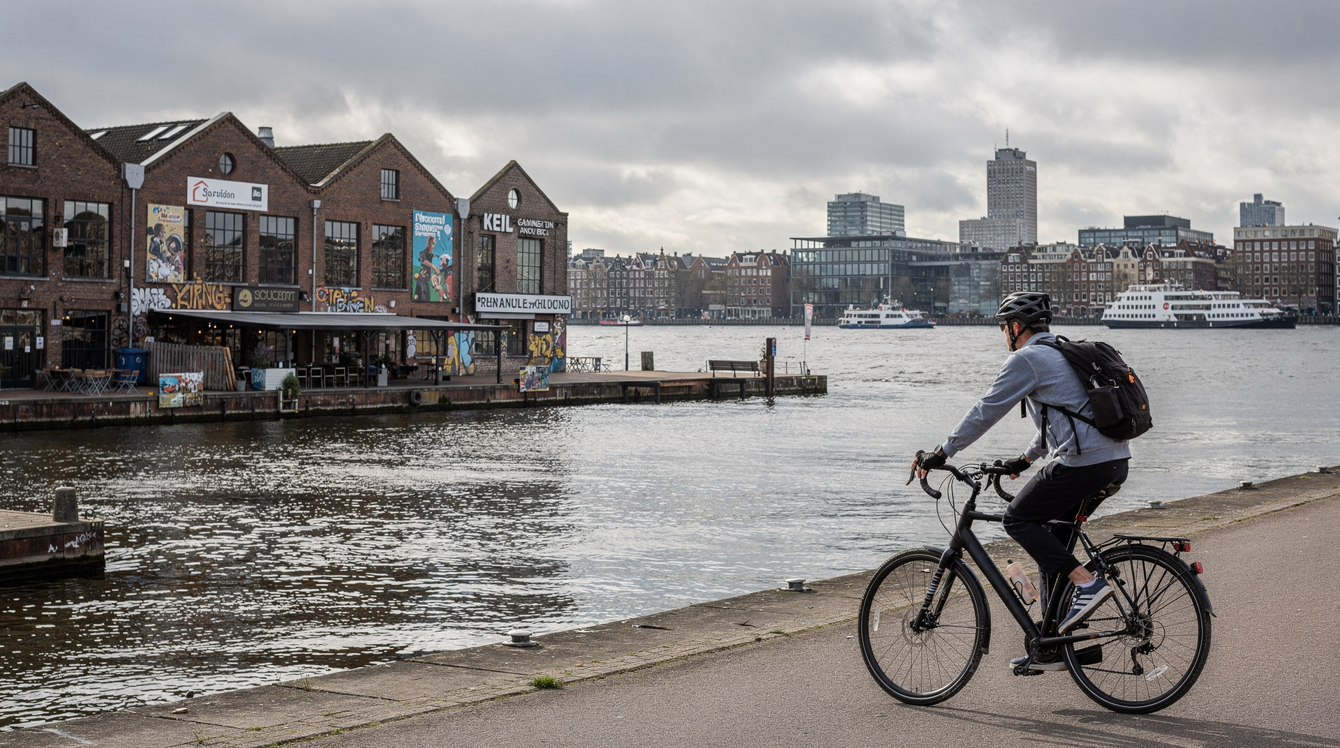 Cycling Noord: discovering Amsterdam's creative other side