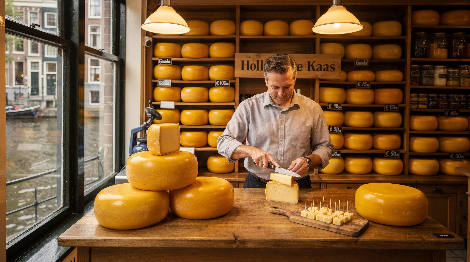 Amsterdam: N°1 Food & Culture Walking Tour with 10 Tastings