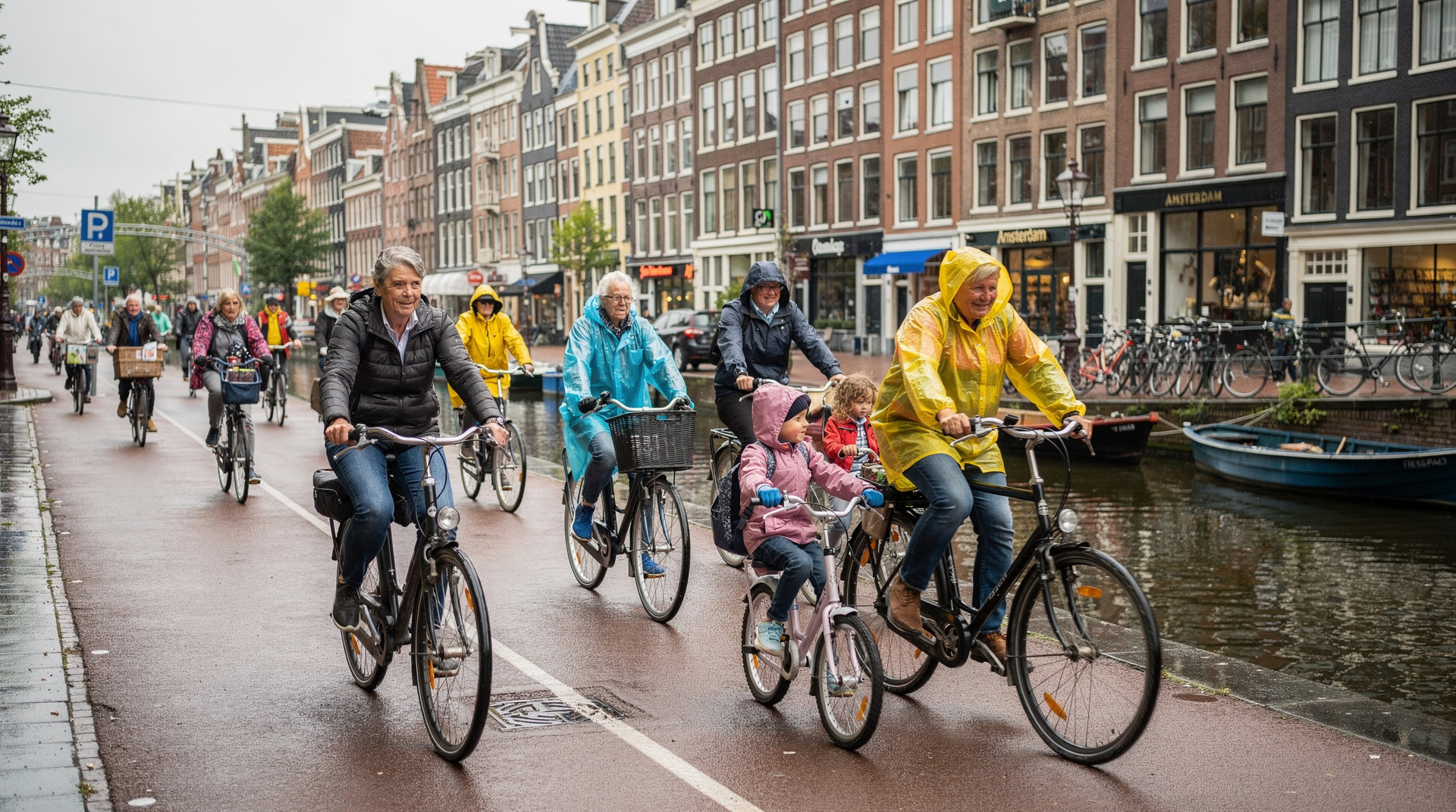 Cycling etiquette and safety in Amsterdam