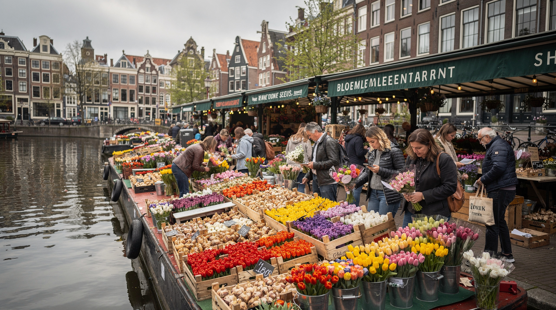 Bloemenmarkt guide: Amsterdam's famous floating flower market