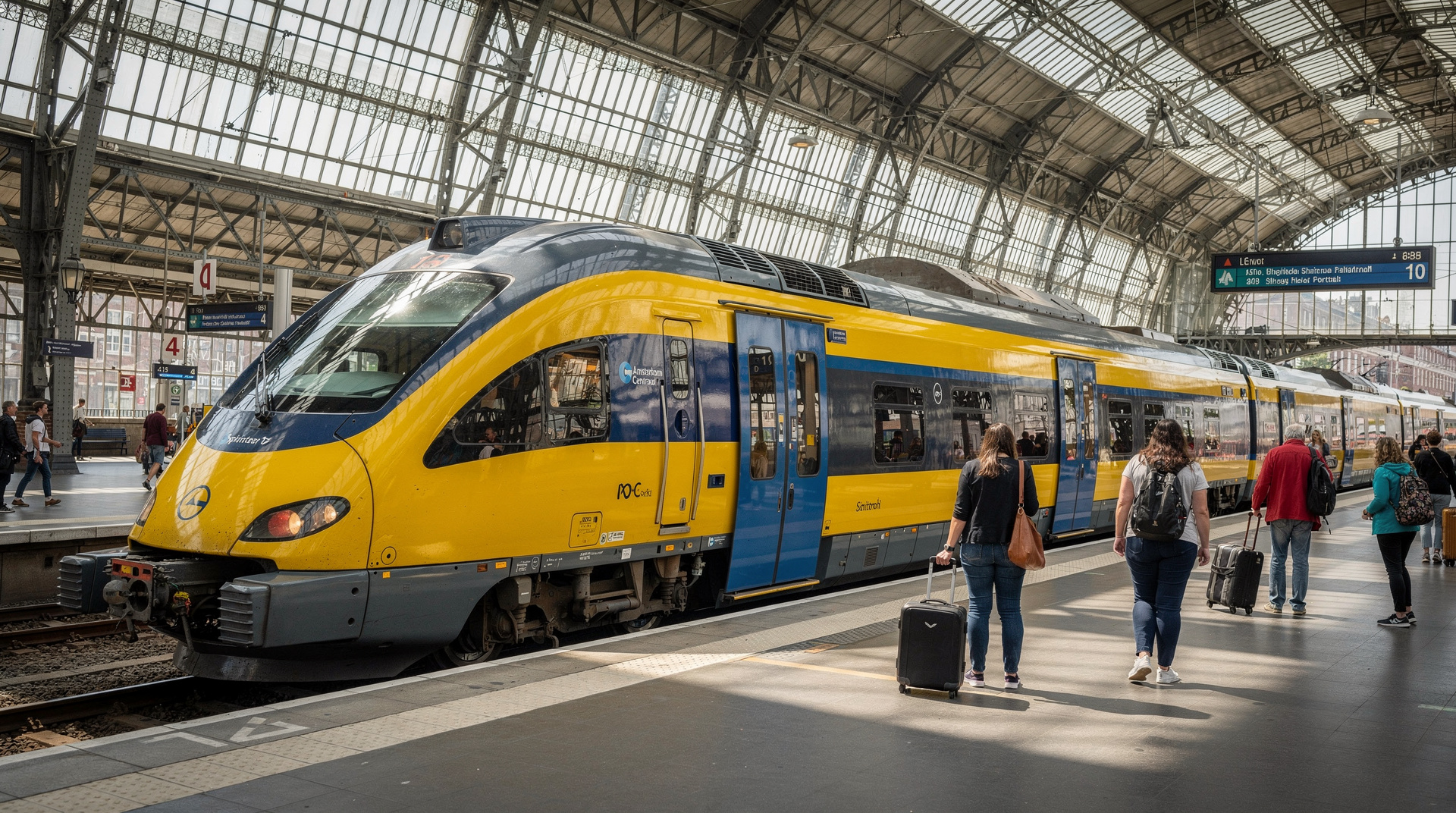 Getting from Schiphol airport to Amsterdam city centre
