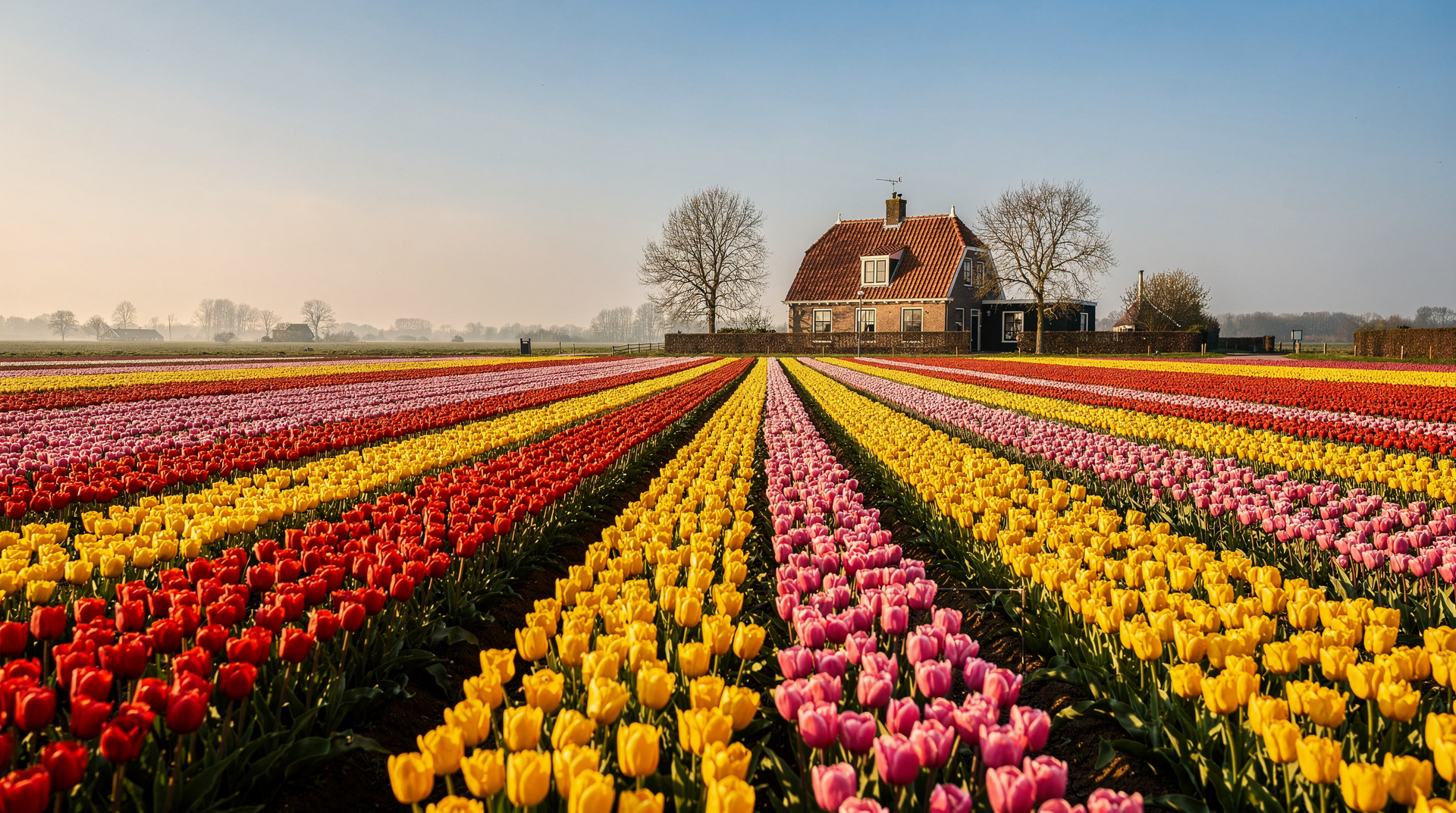 Tulip fields near Amsterdam: where to see them in 2026